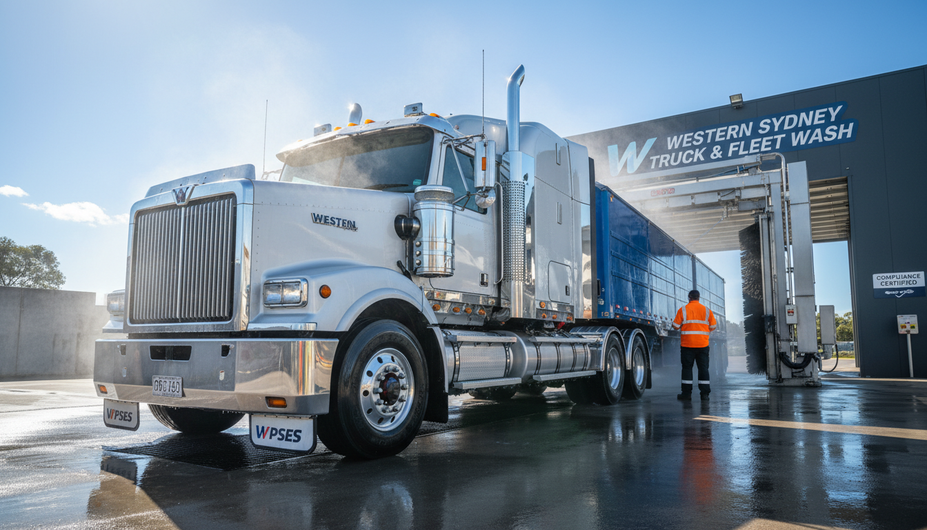 RTA Wash Compliance Requirements for Heavy Vehicles NSW