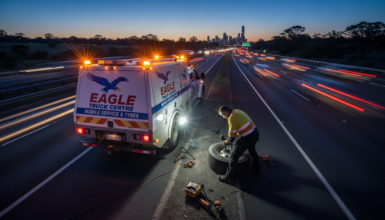 Emergency Truck Tyre Replacement: Response Time & Process