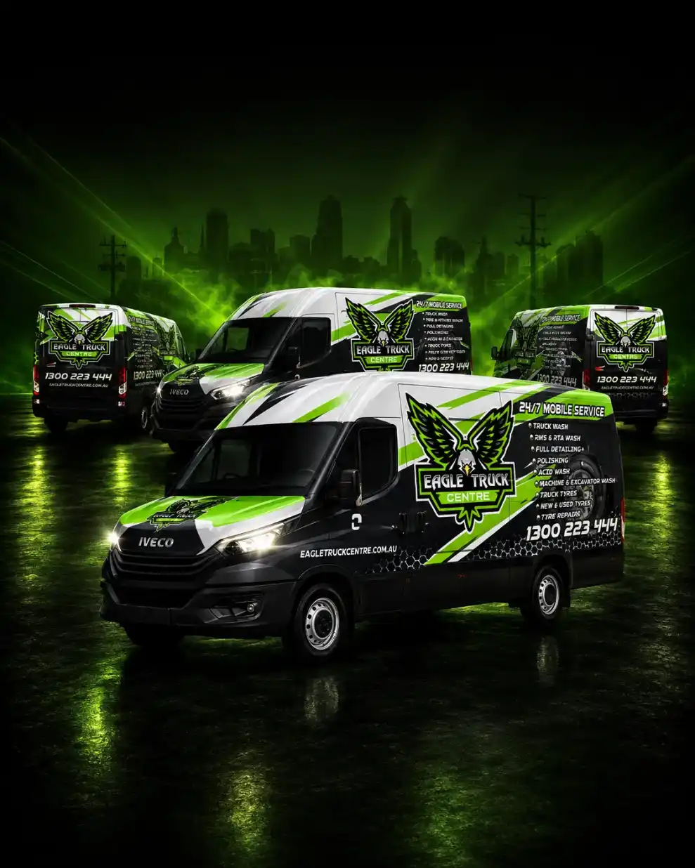 Eagle Truck Centre 24/7 mobile service vehicle